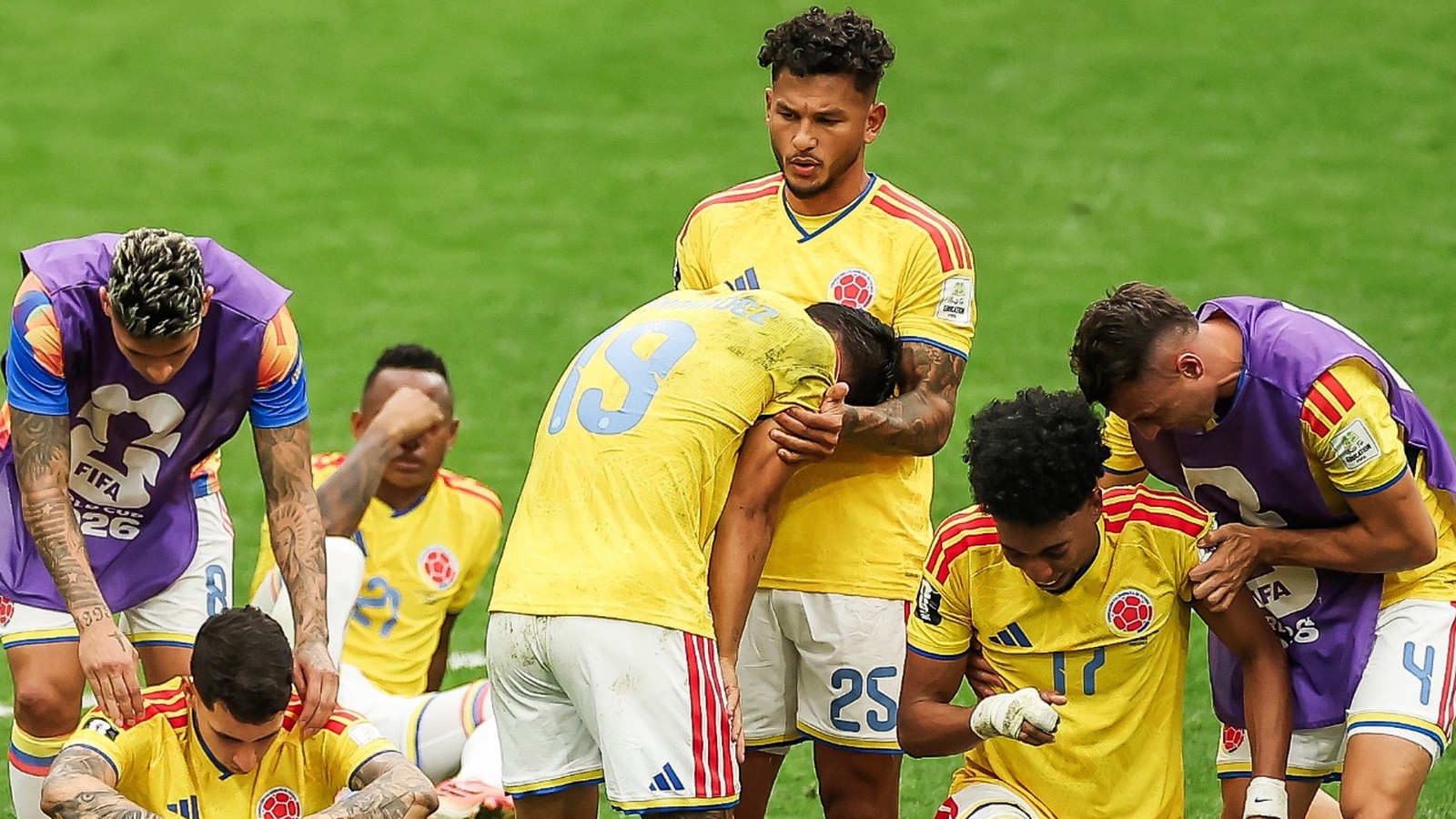 Colombia no pudo en los penales y quedó eliminada